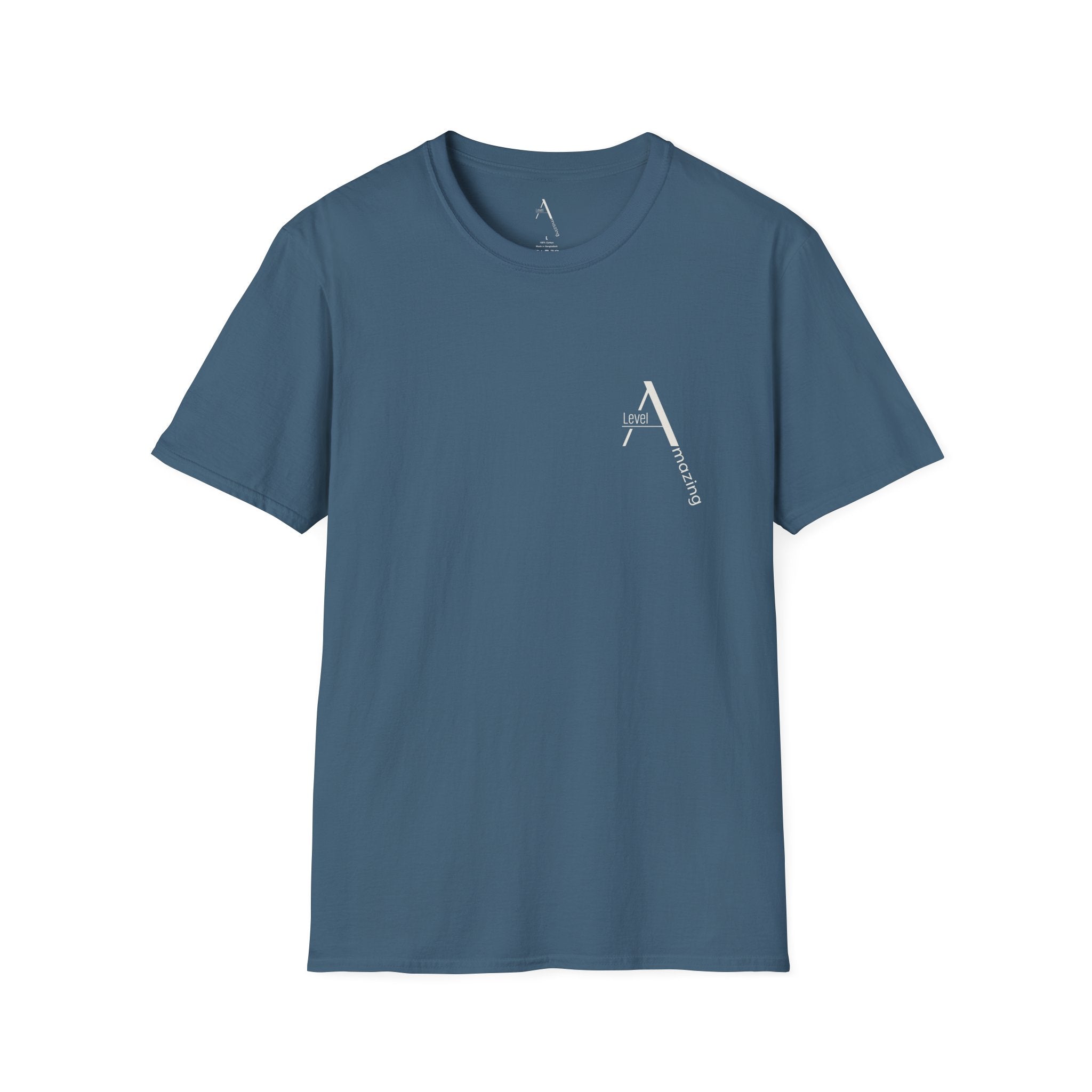 Amazing Wave graphic tee in indigo blue