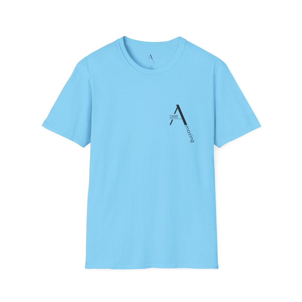 Ascending Mountain graphic tee in sky