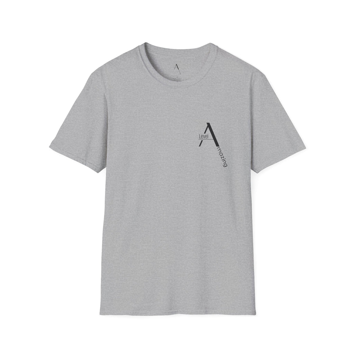 Ascending Mountain graphic tee in sport grey
