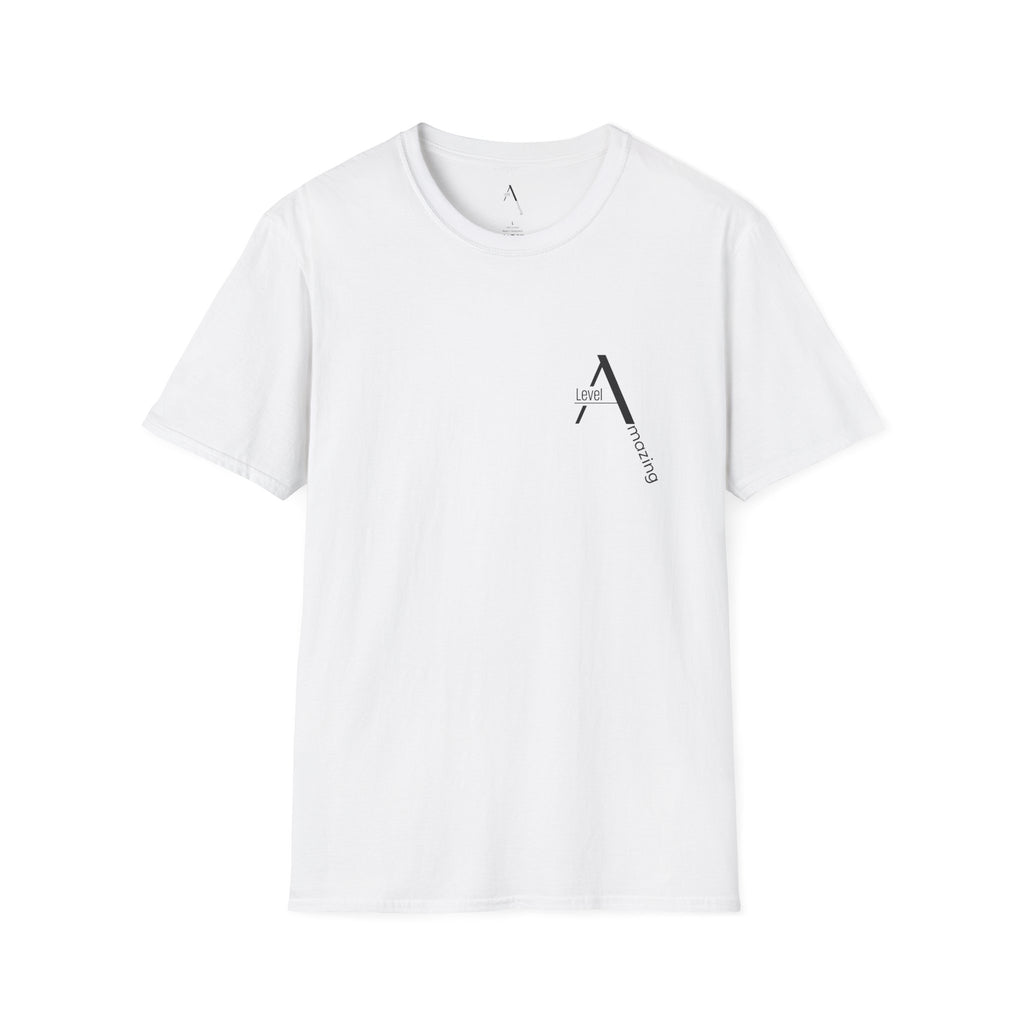 Ascending Mountain graphic tee in white