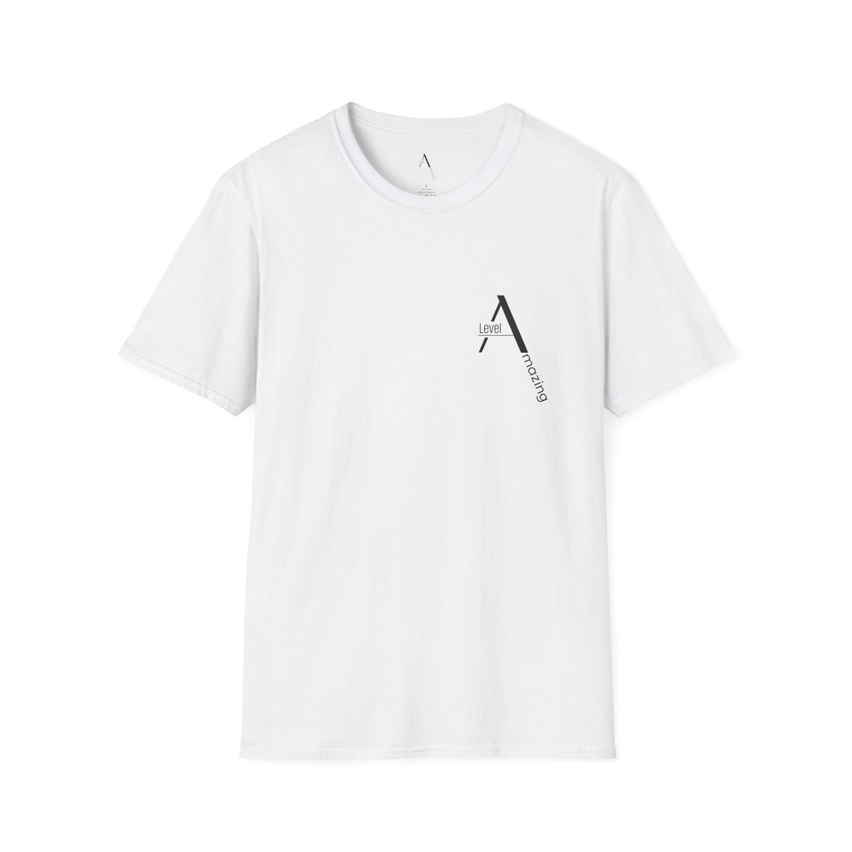 Ascending Mountain graphic tee in white