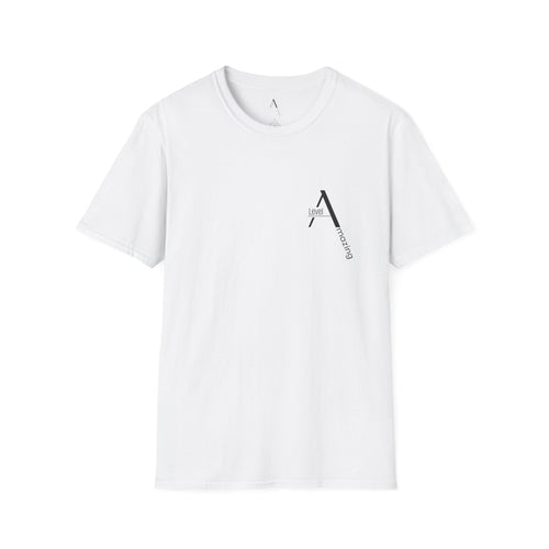 Ascending Mountain graphic tee in white