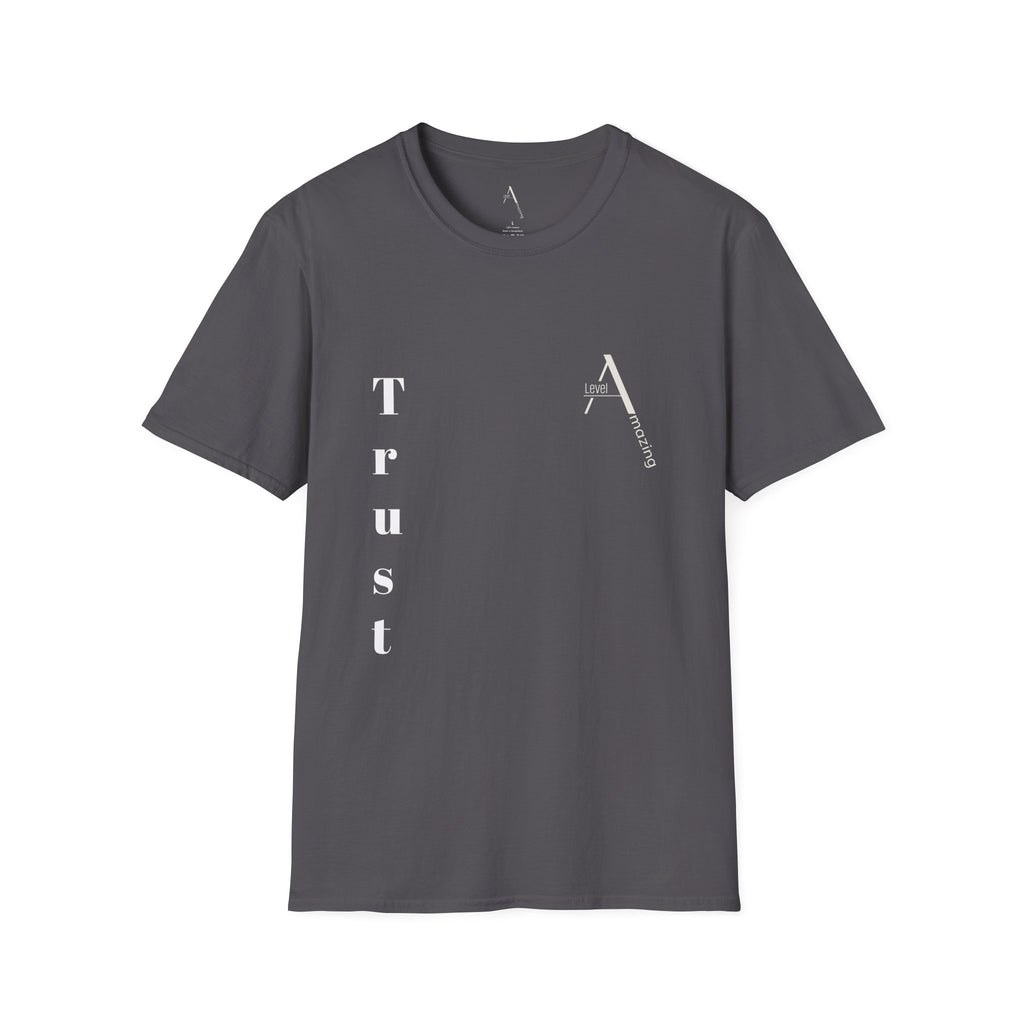 God Over Religion graphic tee in charcoal