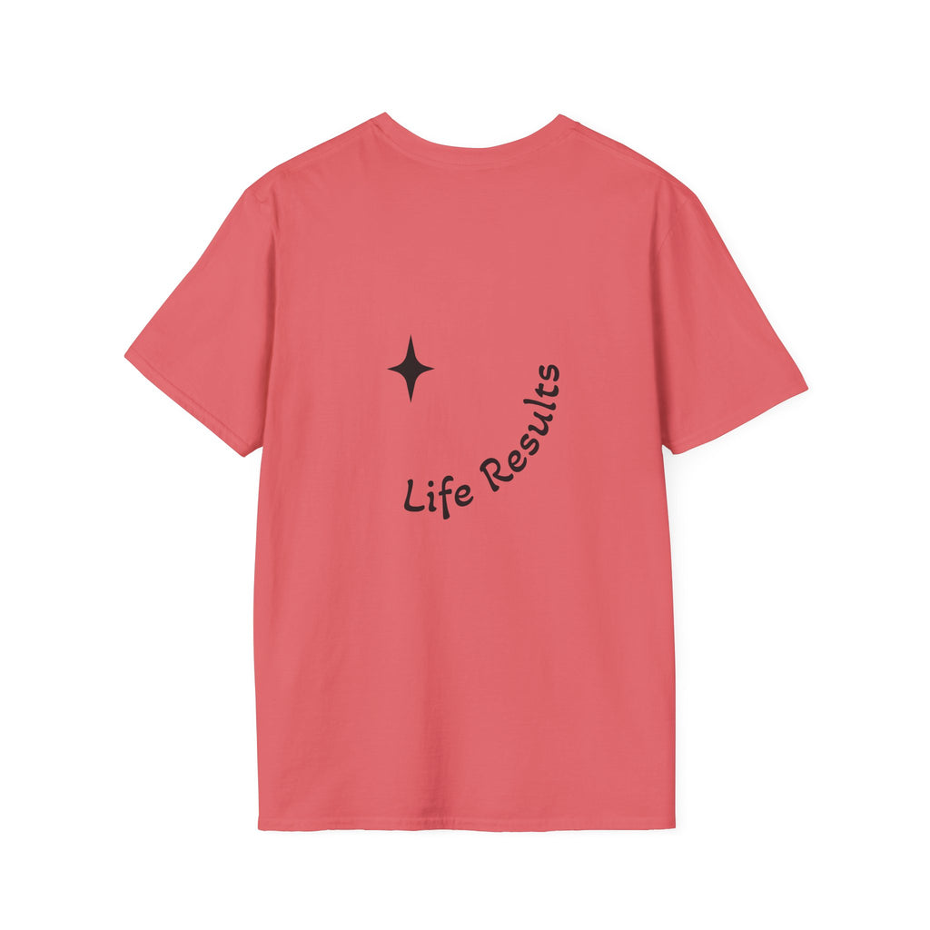 LifeChoices graphic tee in coral silk