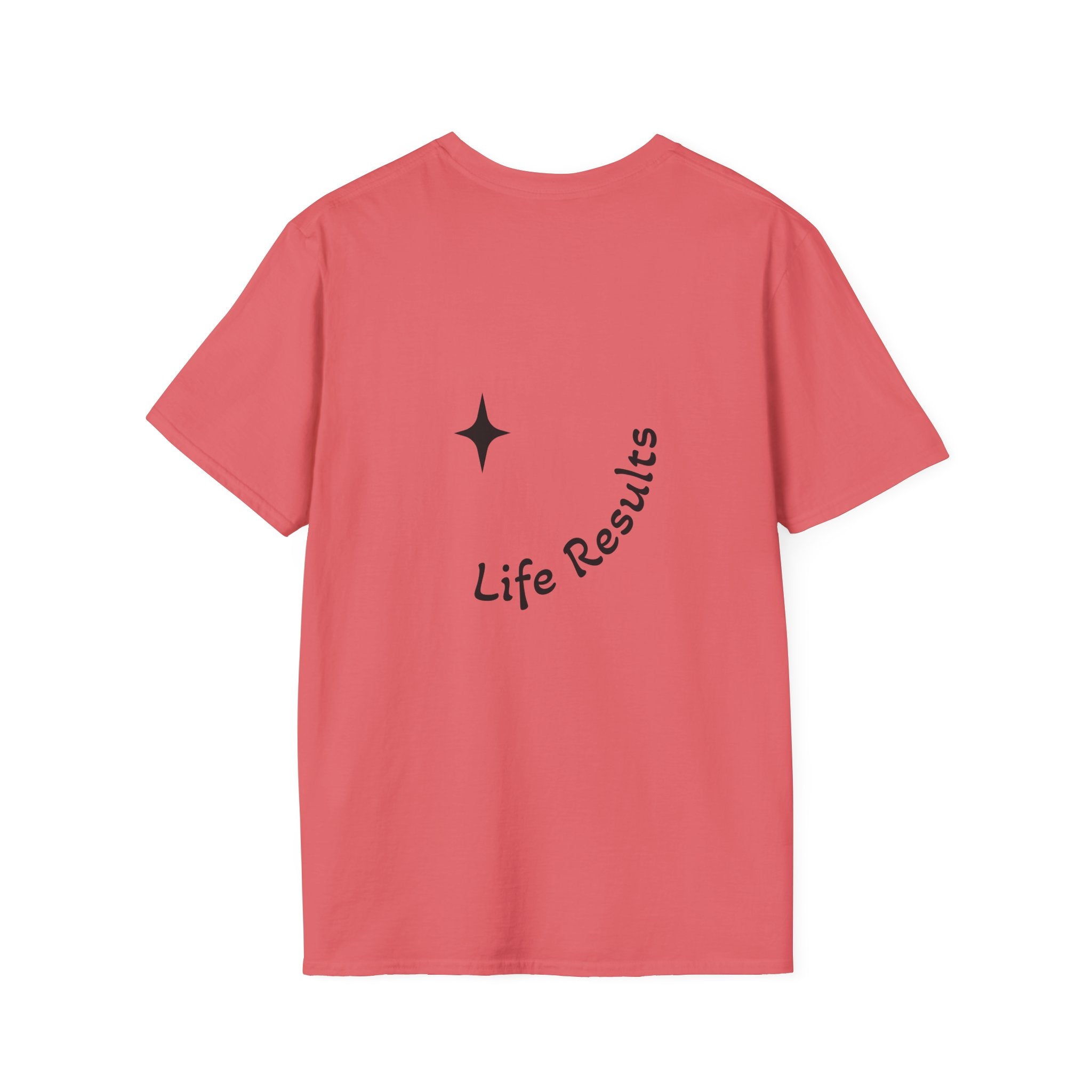 LifeChoices graphic tee in coral silk