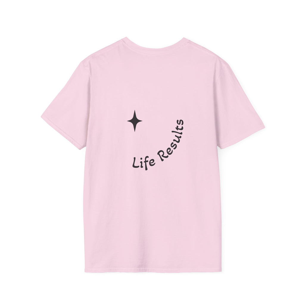 LifeChoices graphic tee in light pink