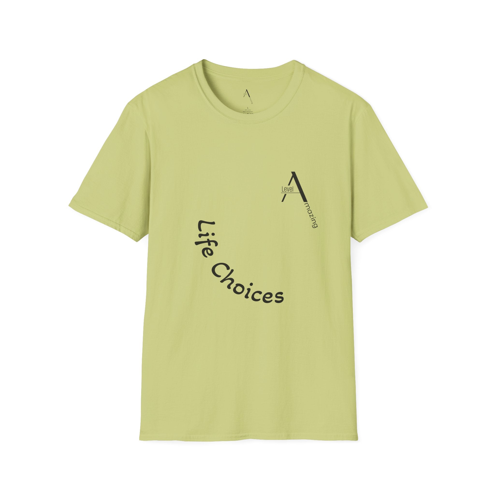 LifeChoices graphic tee in pistachio
