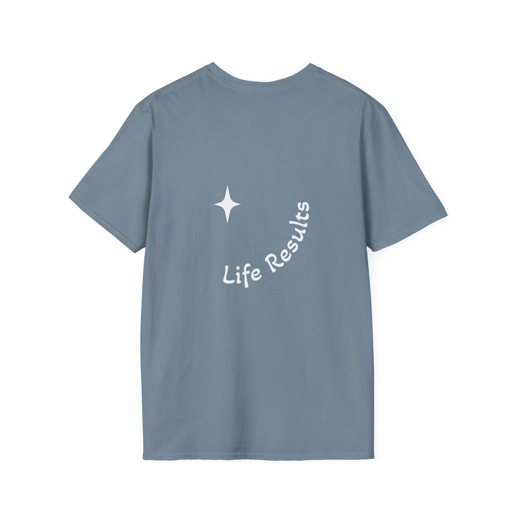 LifeChoices graphic tee in stone blue