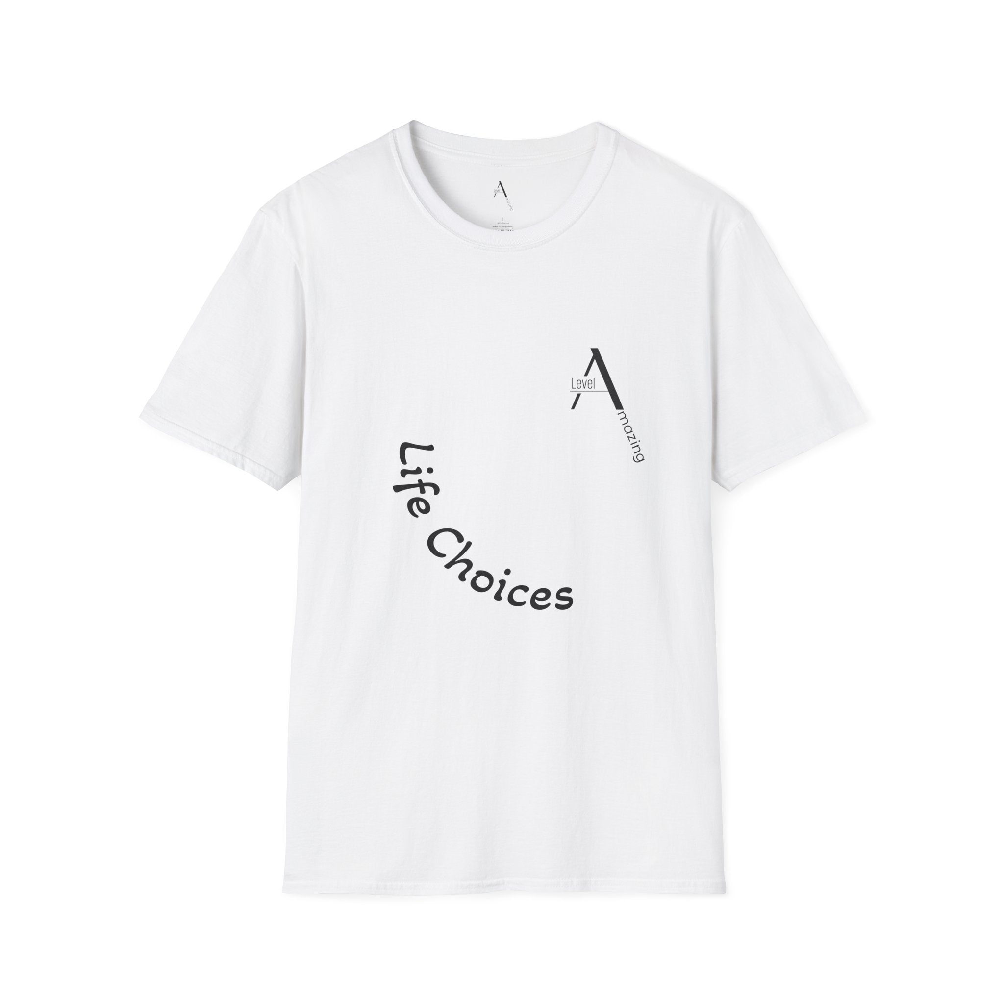 LifeChoices graphic tee in white