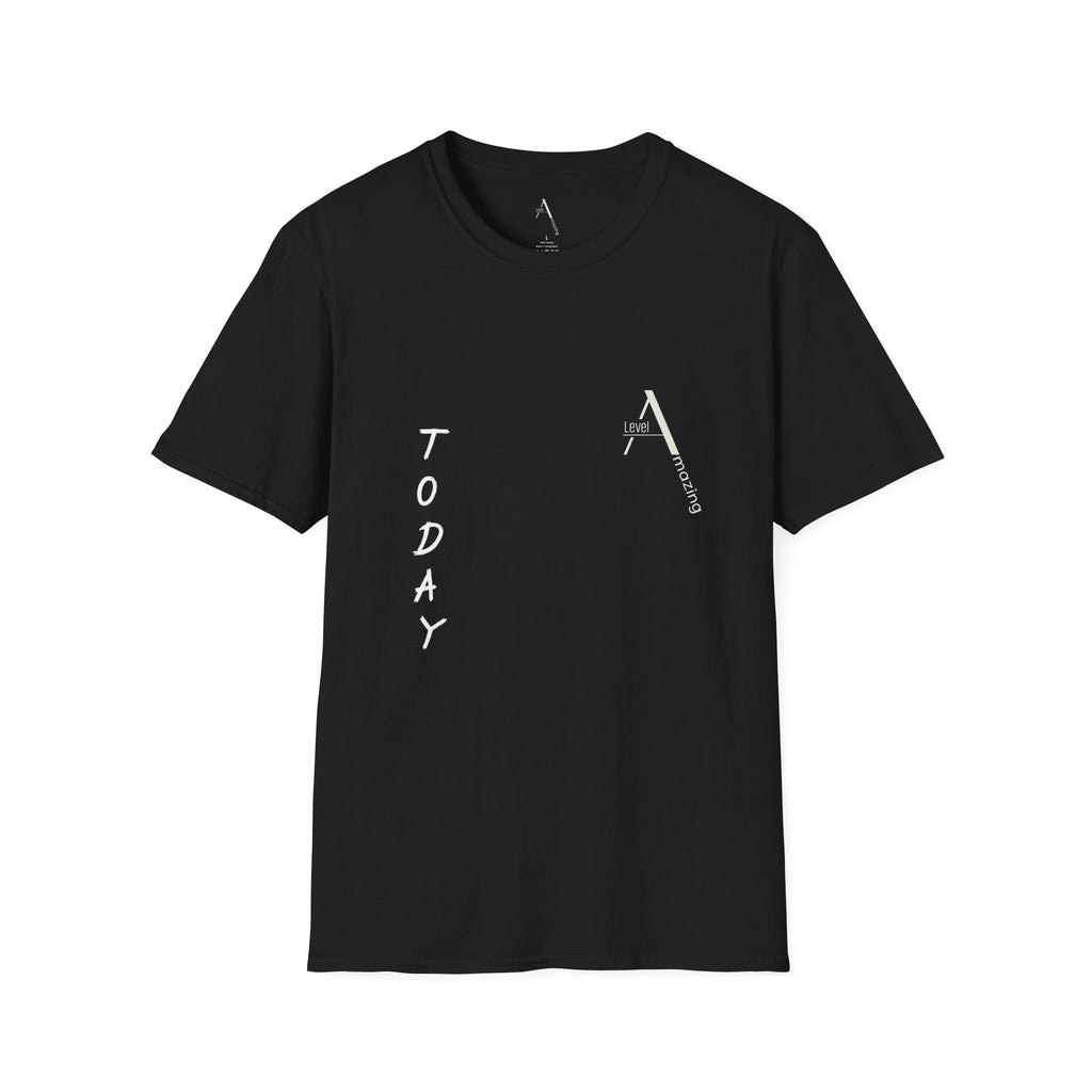 Listen graphic tee in black