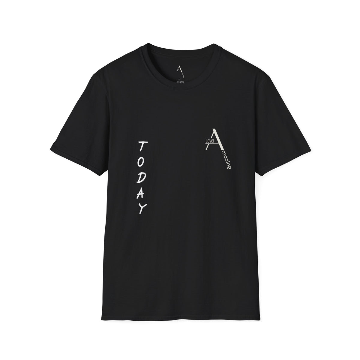 Listen graphic tee in black