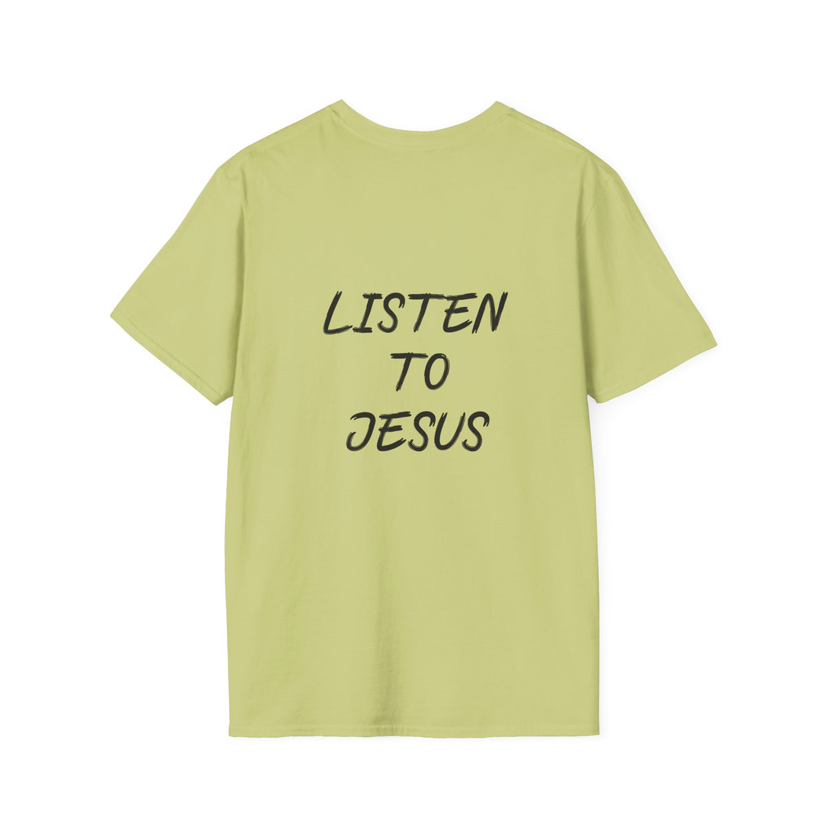Listen graphic tee in pistachio