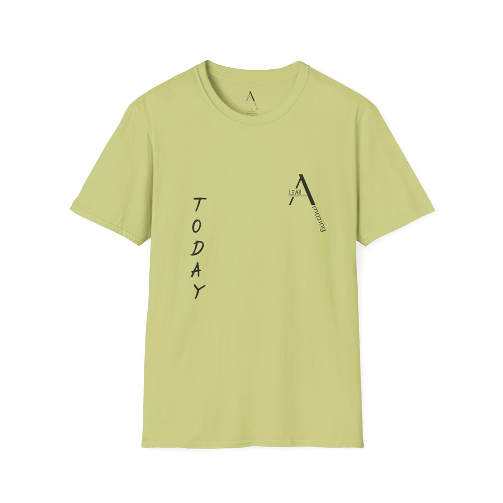 Listen graphic tee in pistachio