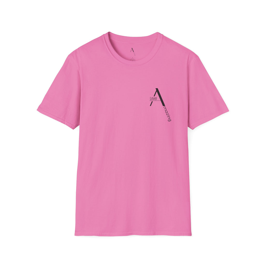 Not Bossy graphic tee in azalea