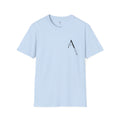 Not Bossy graphic tee in light blue