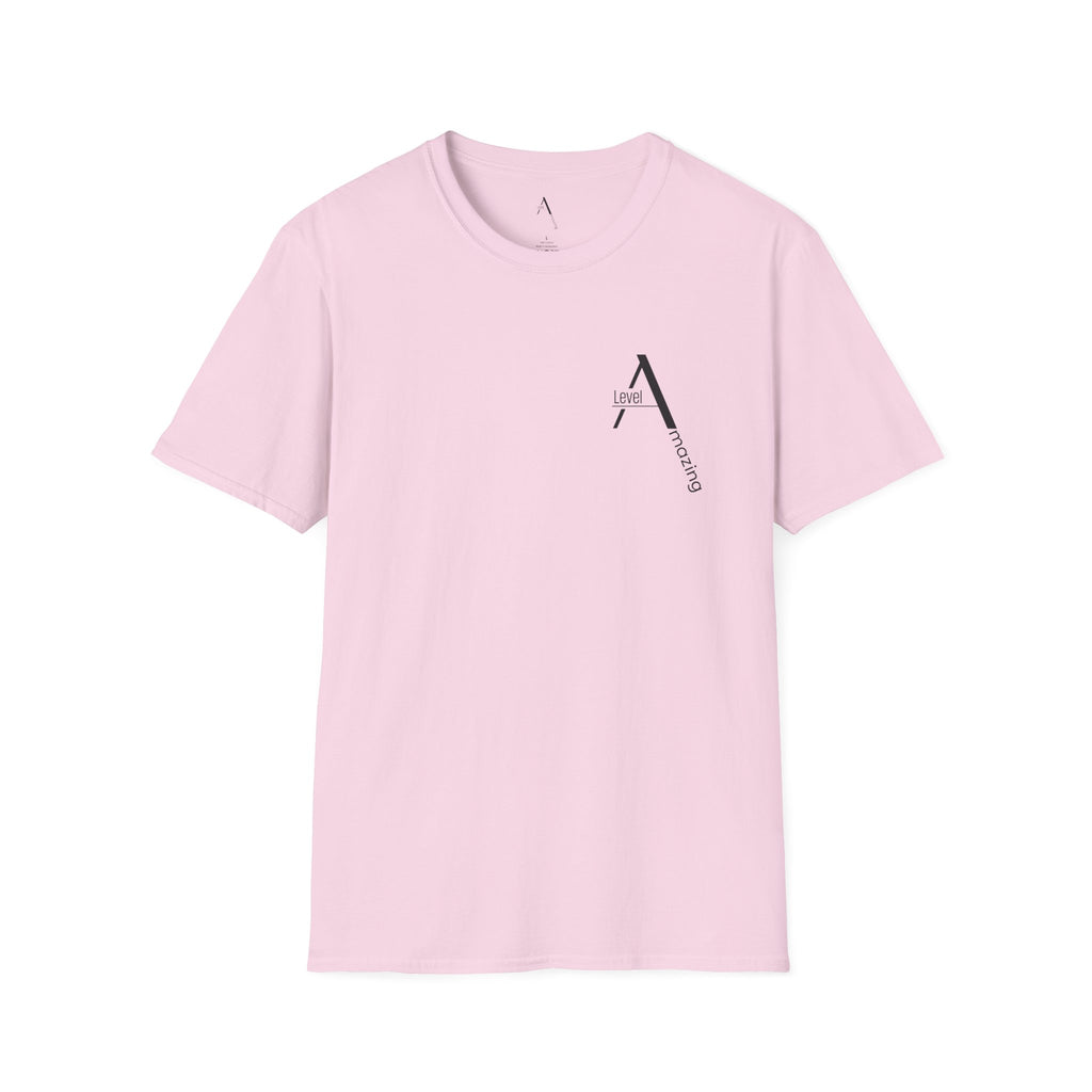 Not Bossy graphic tee in light pink