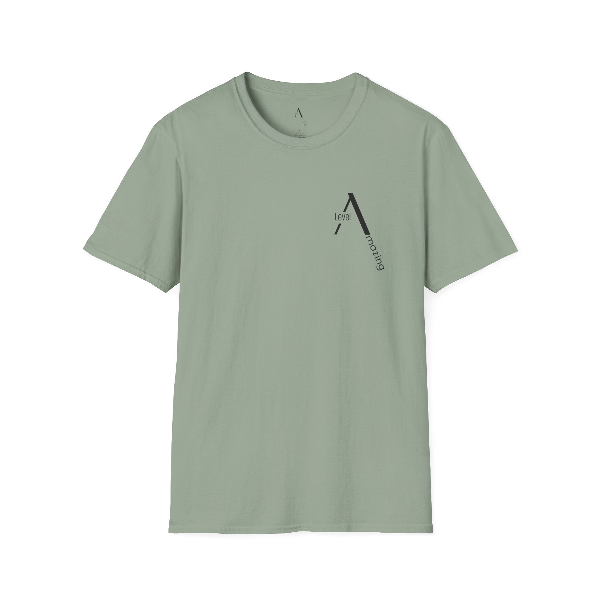 Not Bossy graphic tee in sage