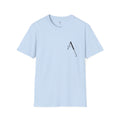 Pursue graphic tee in light blue