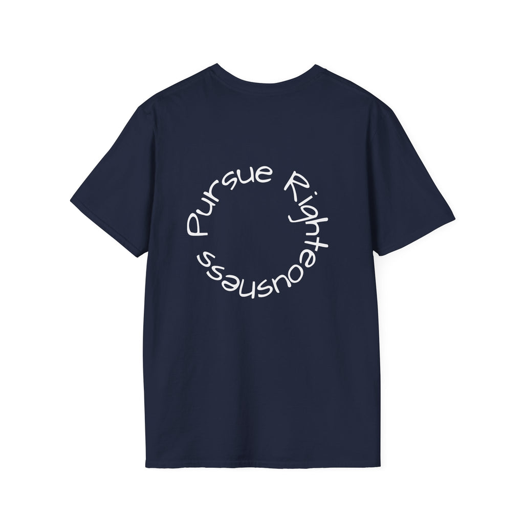 Pursue graphic tee in navy
