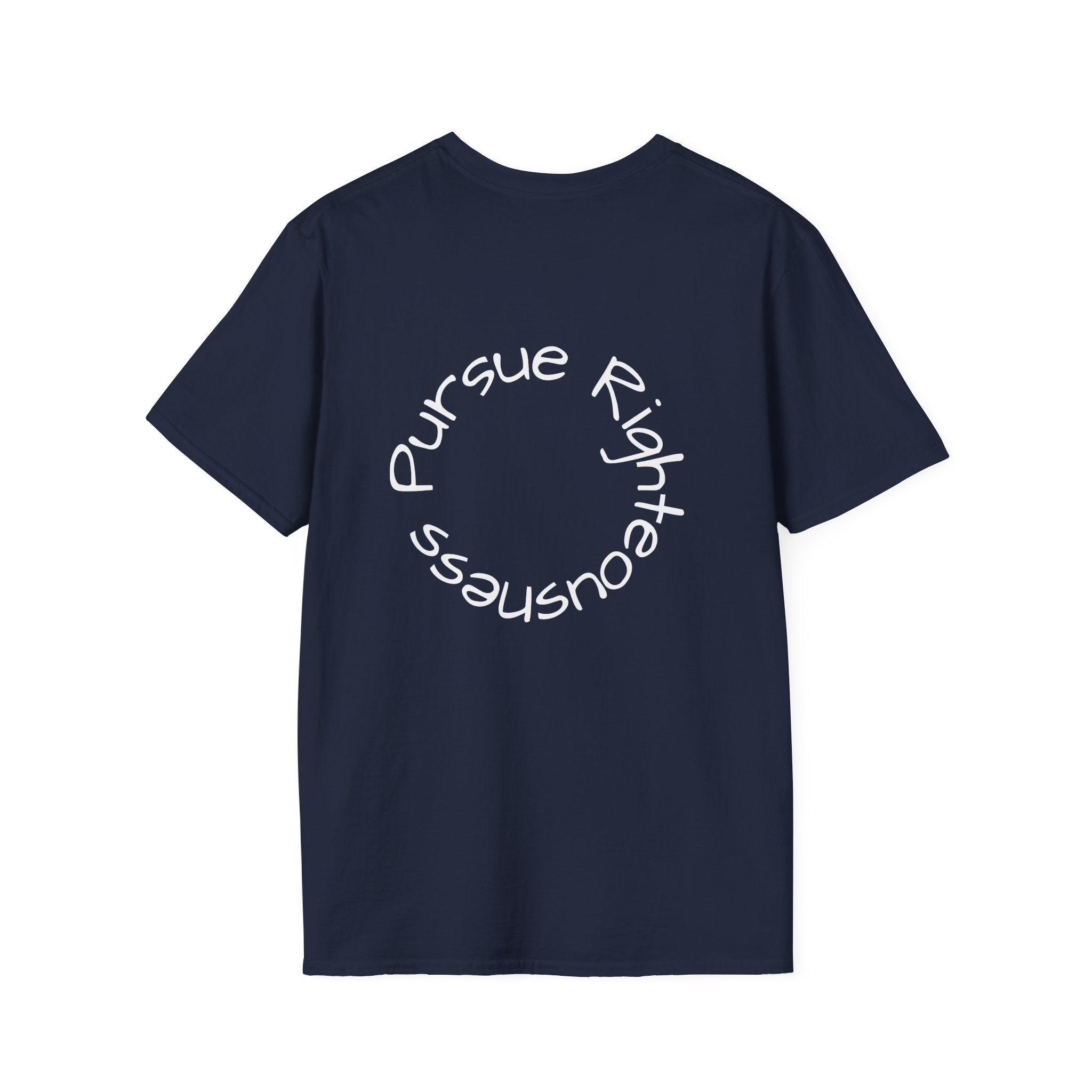 Pursue graphic tee in navy