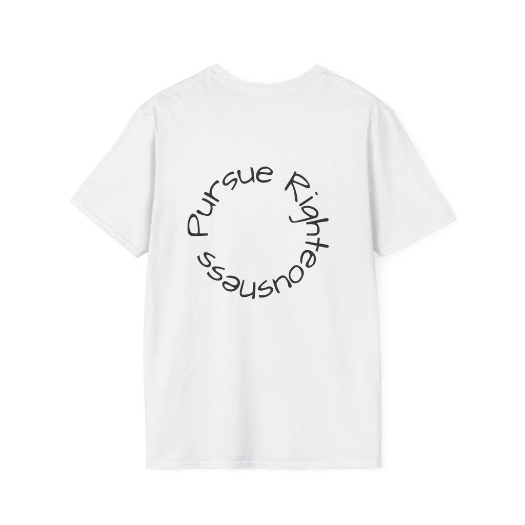 Pursue graphic tee in white