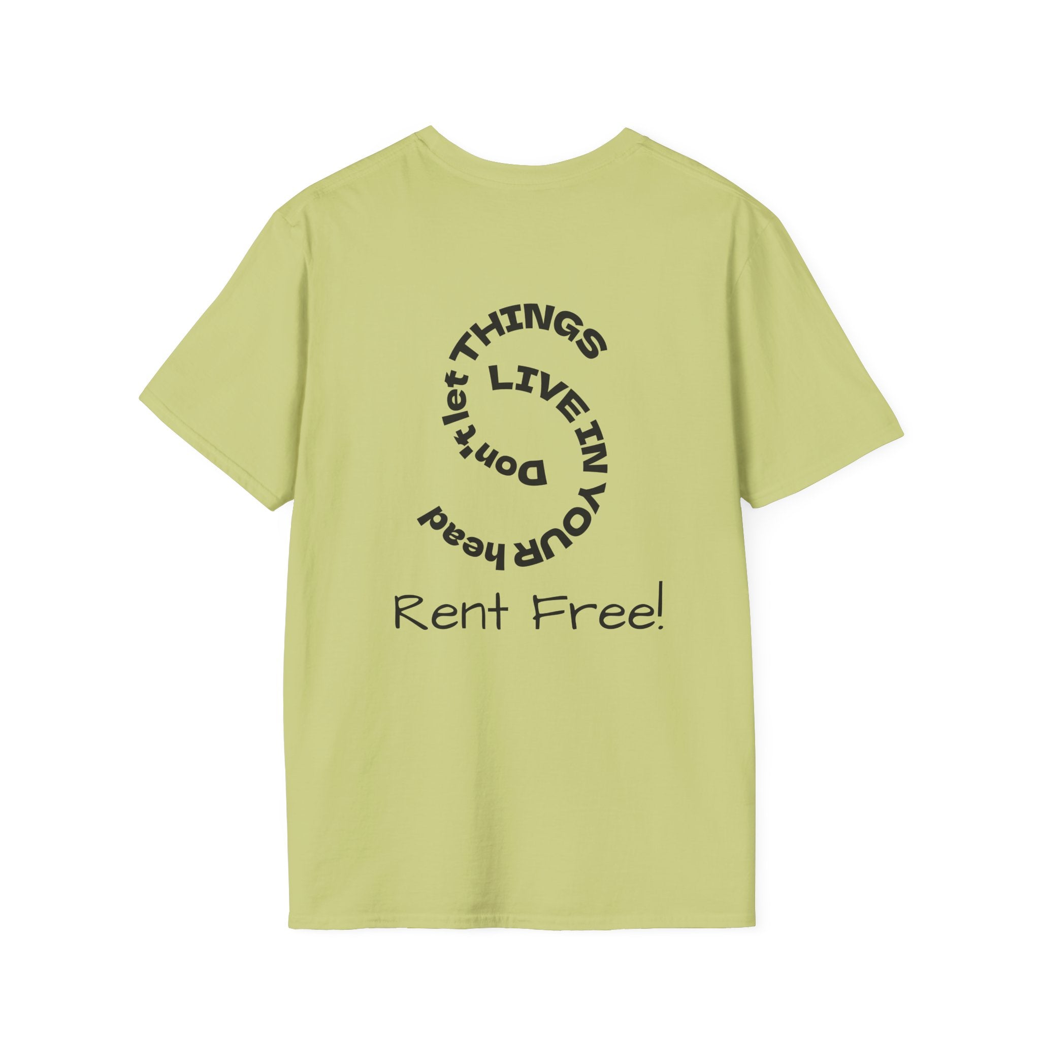 Rent Free graphic tee in pistachio