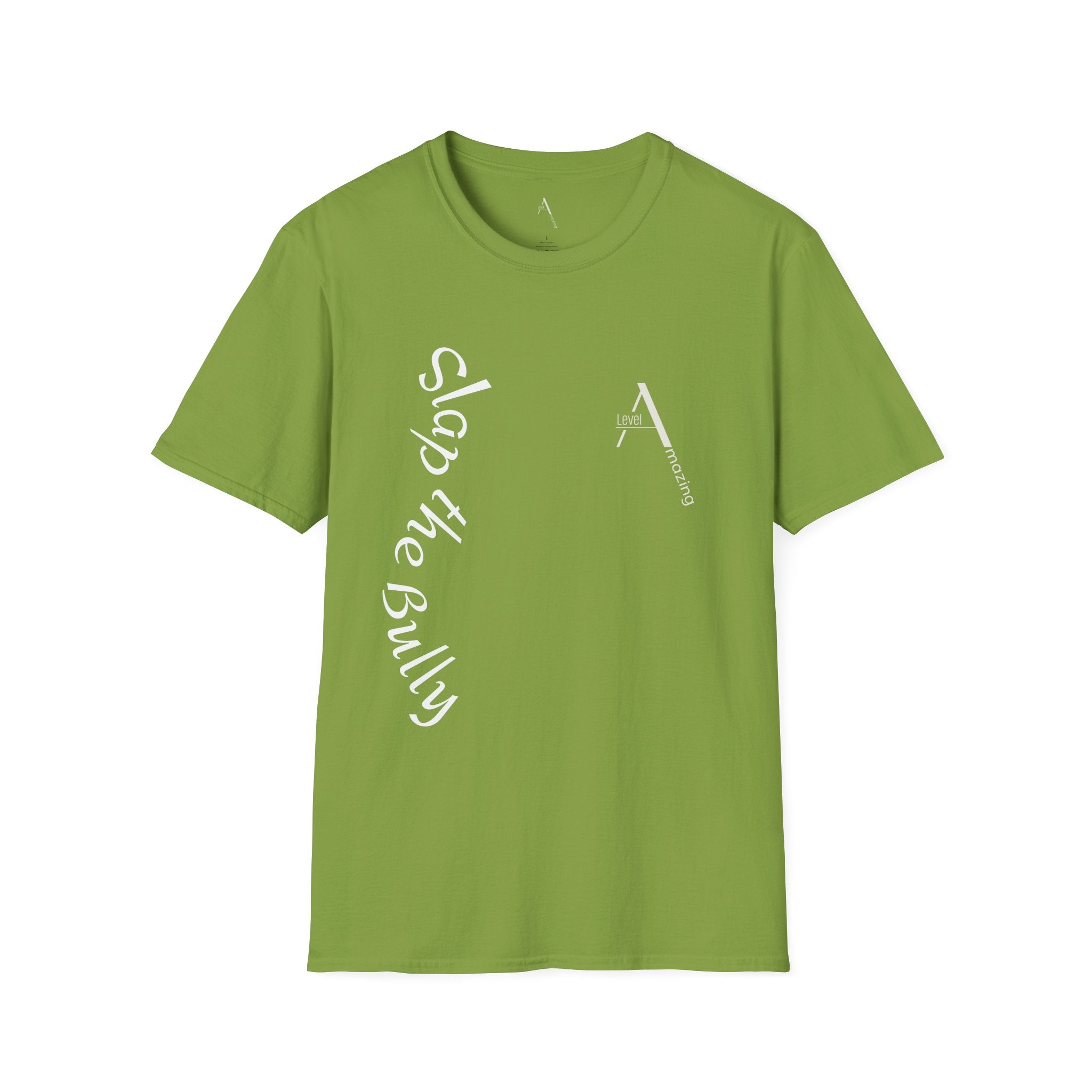 Slap The Bully graphic tee in kiwi