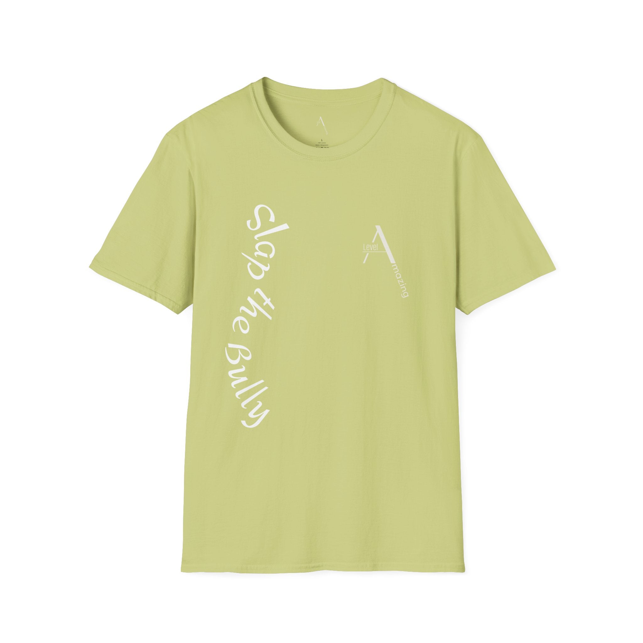 Slap The Bully graphic tee in pistachio
