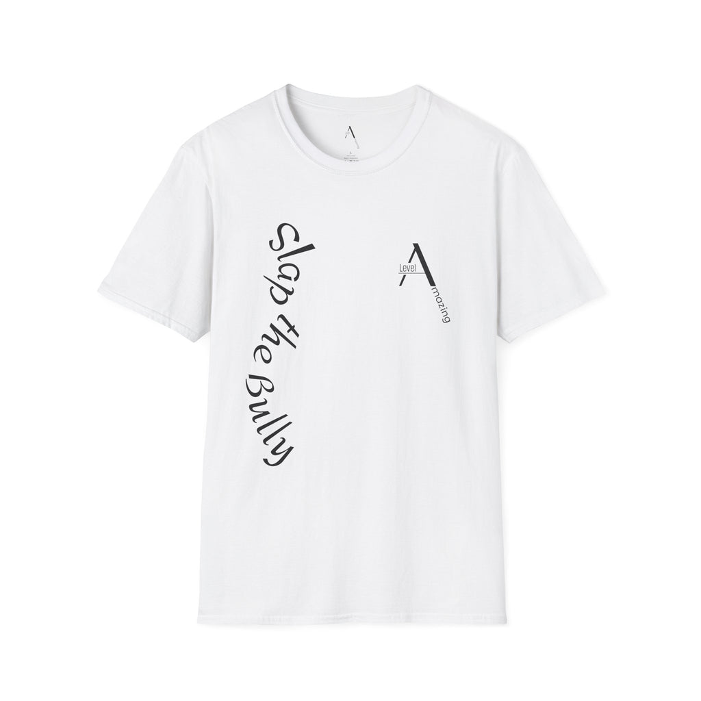 Slap The Bully graphic tee in white