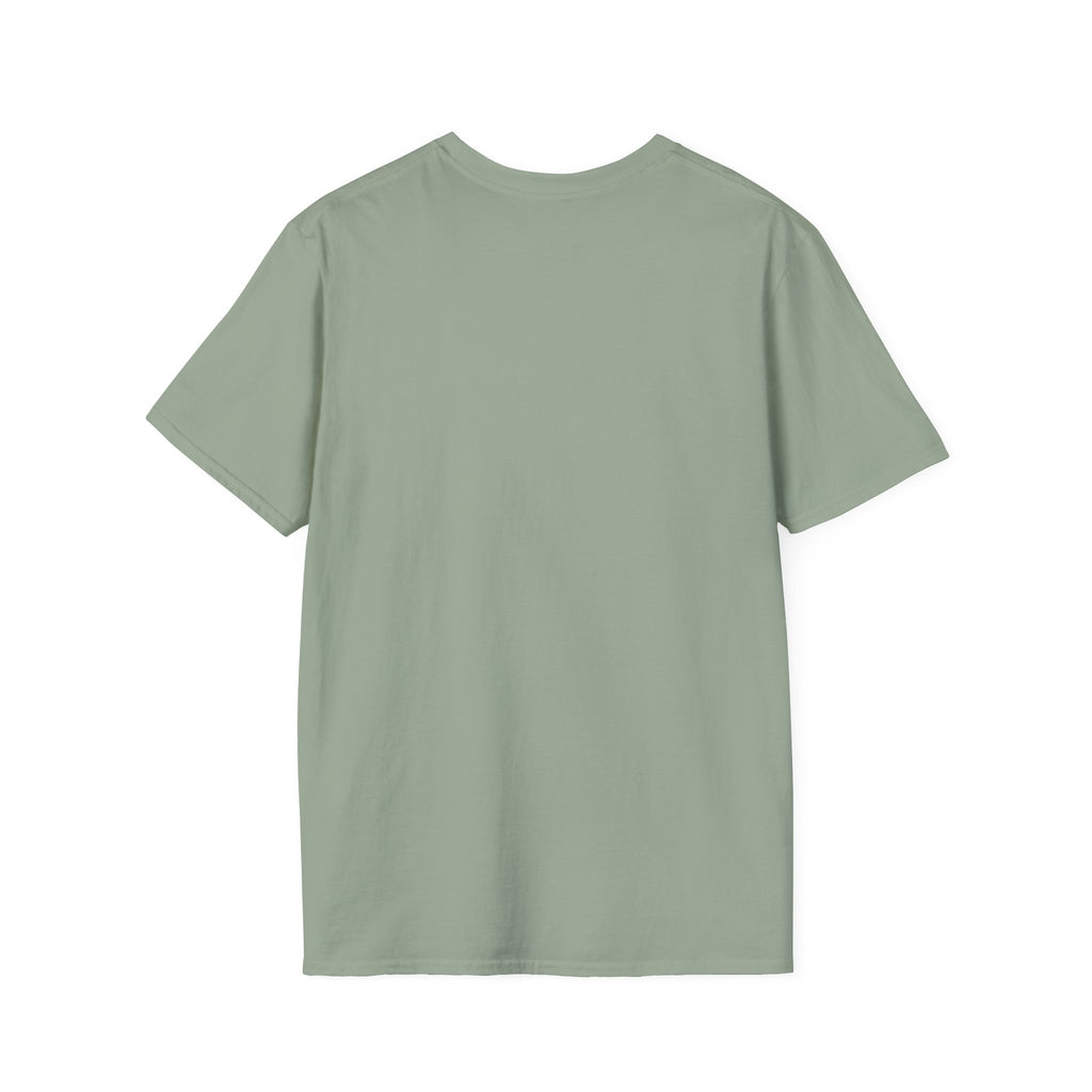 Smiles Are Free graphic tee in sage