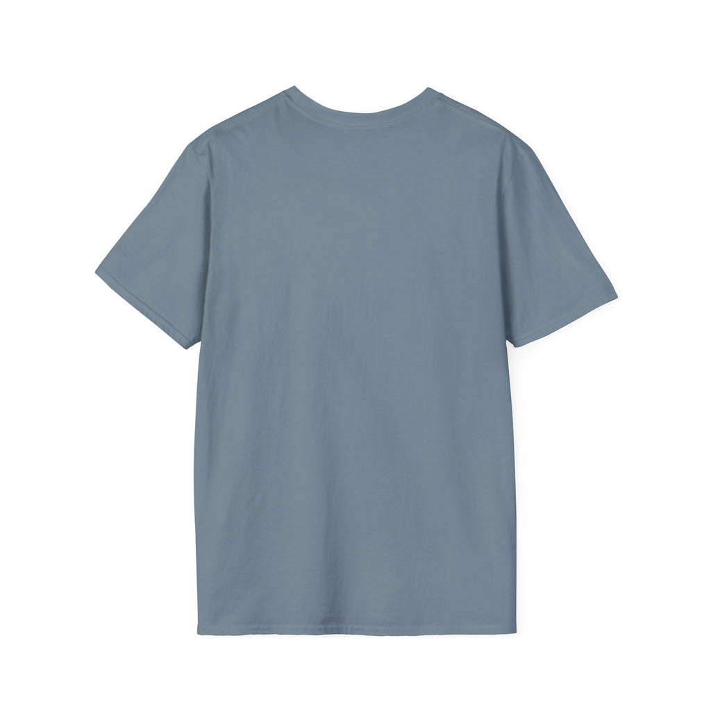Smiles Are Free graphic tee in stone blue