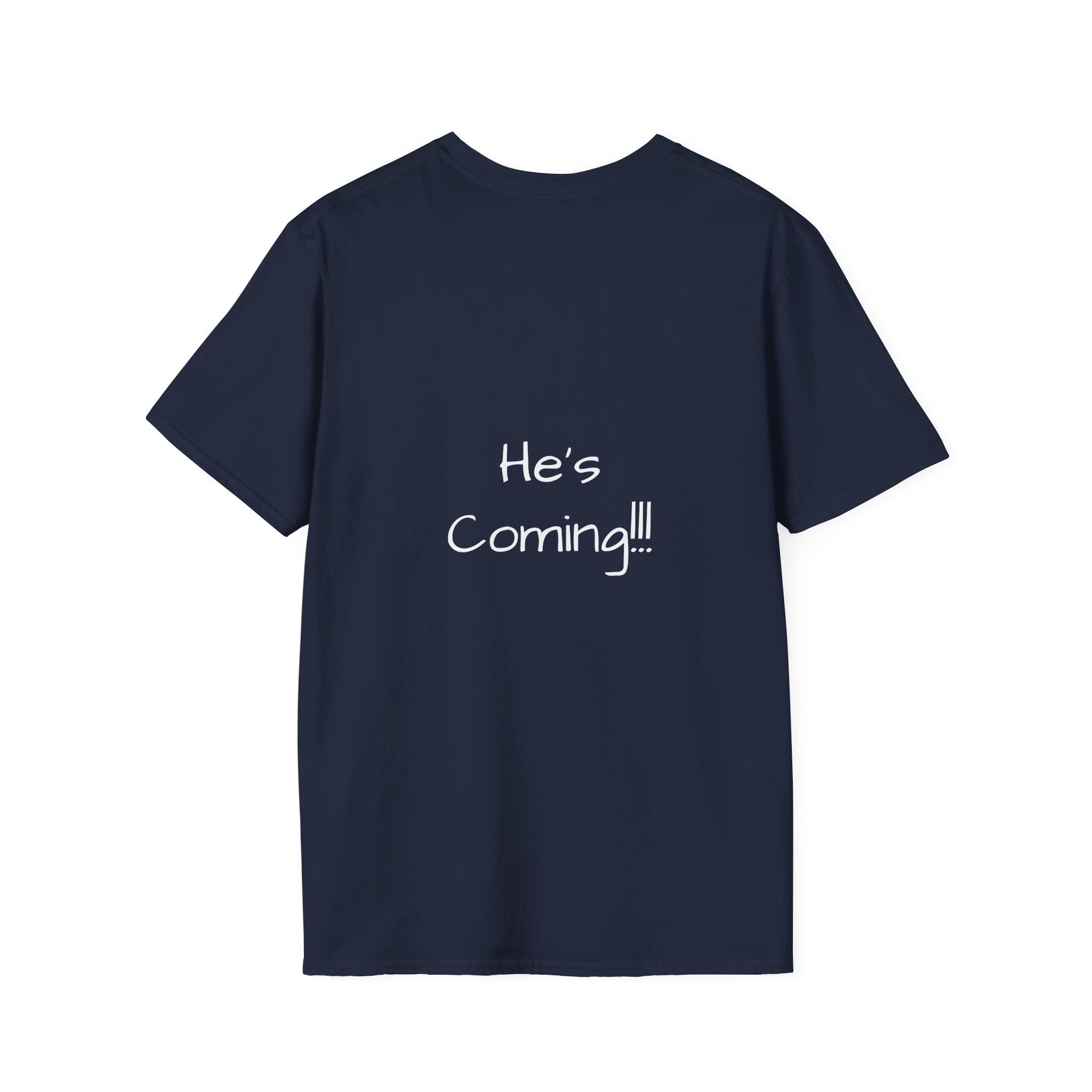 Stay Ready graphic tee in navy