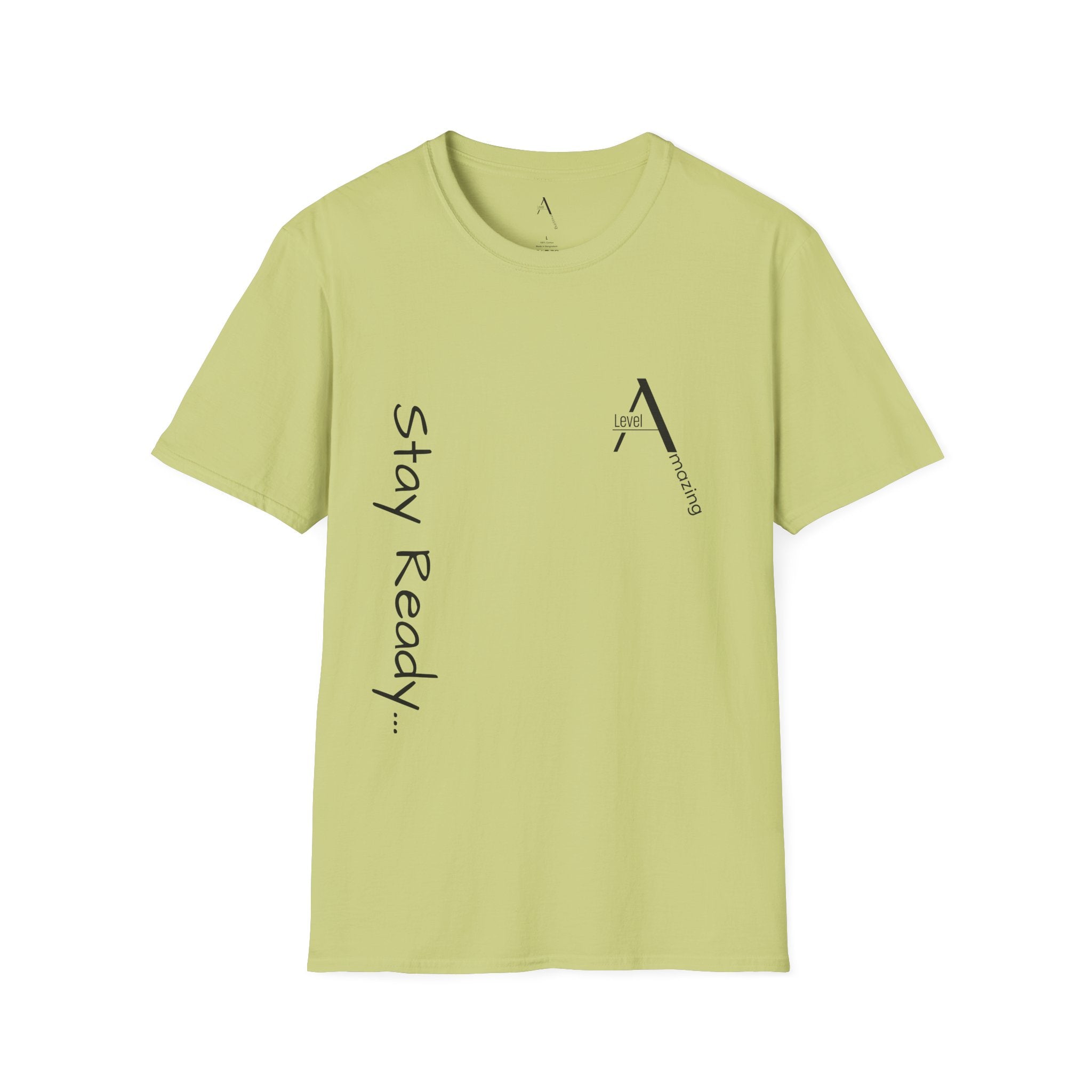 Stay Ready graphic tee in pistachio