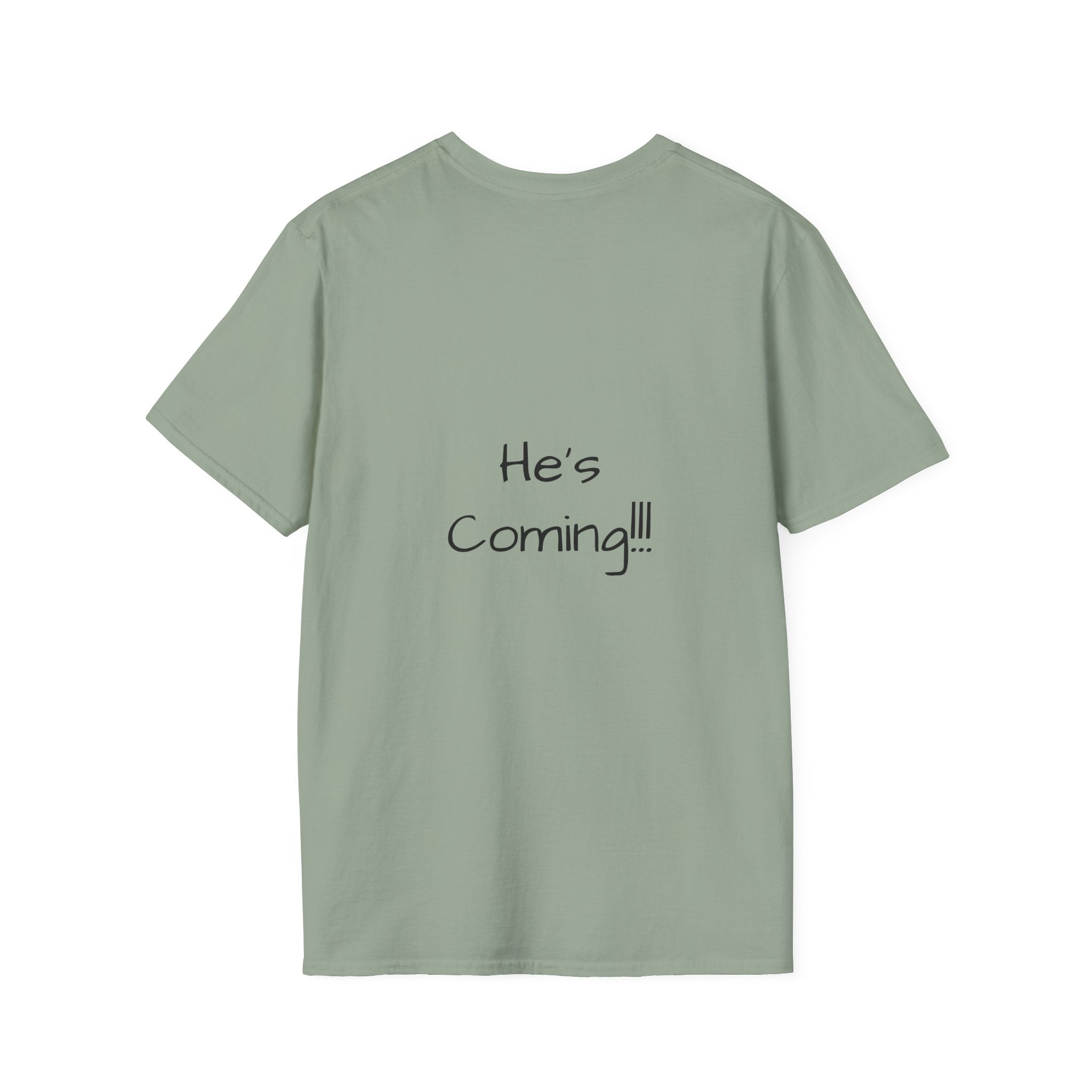 Stay Ready graphic tee in sage