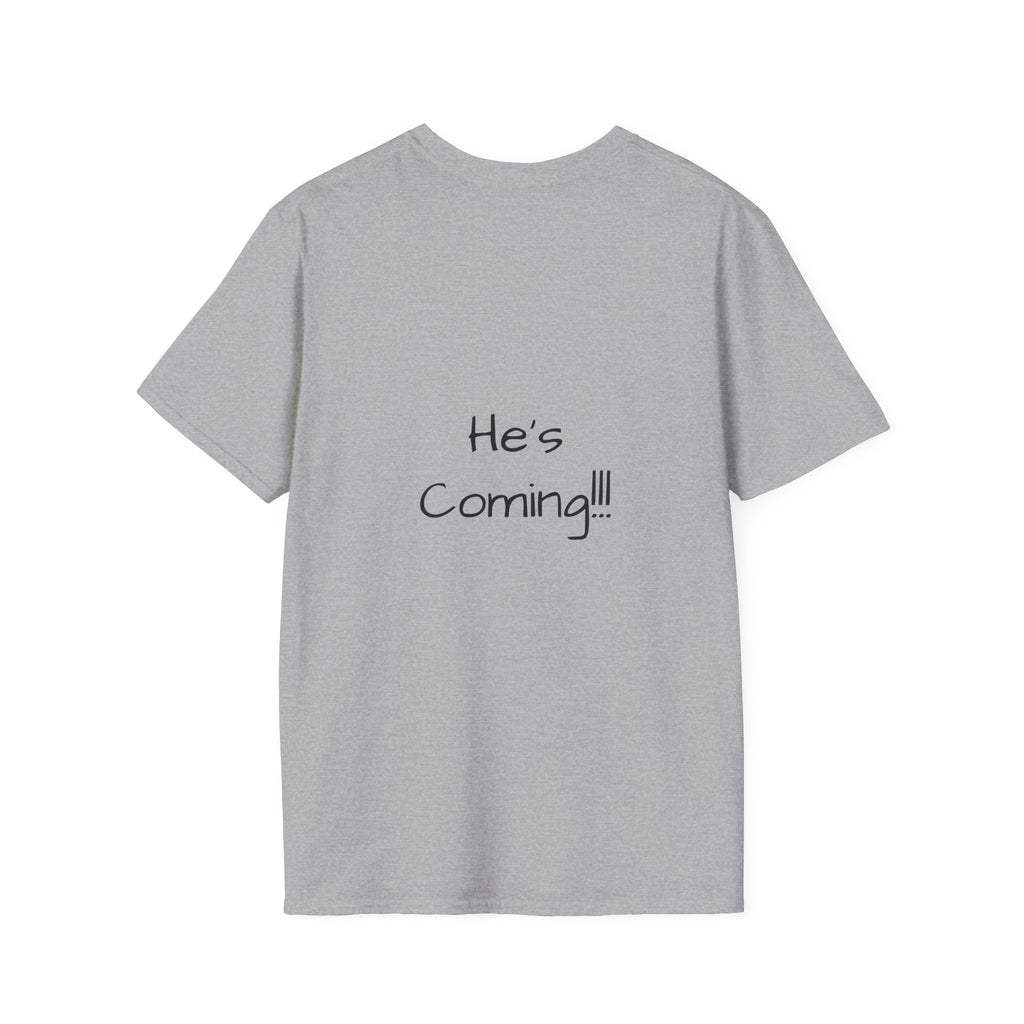 Stay Ready graphic tee in sport grey
