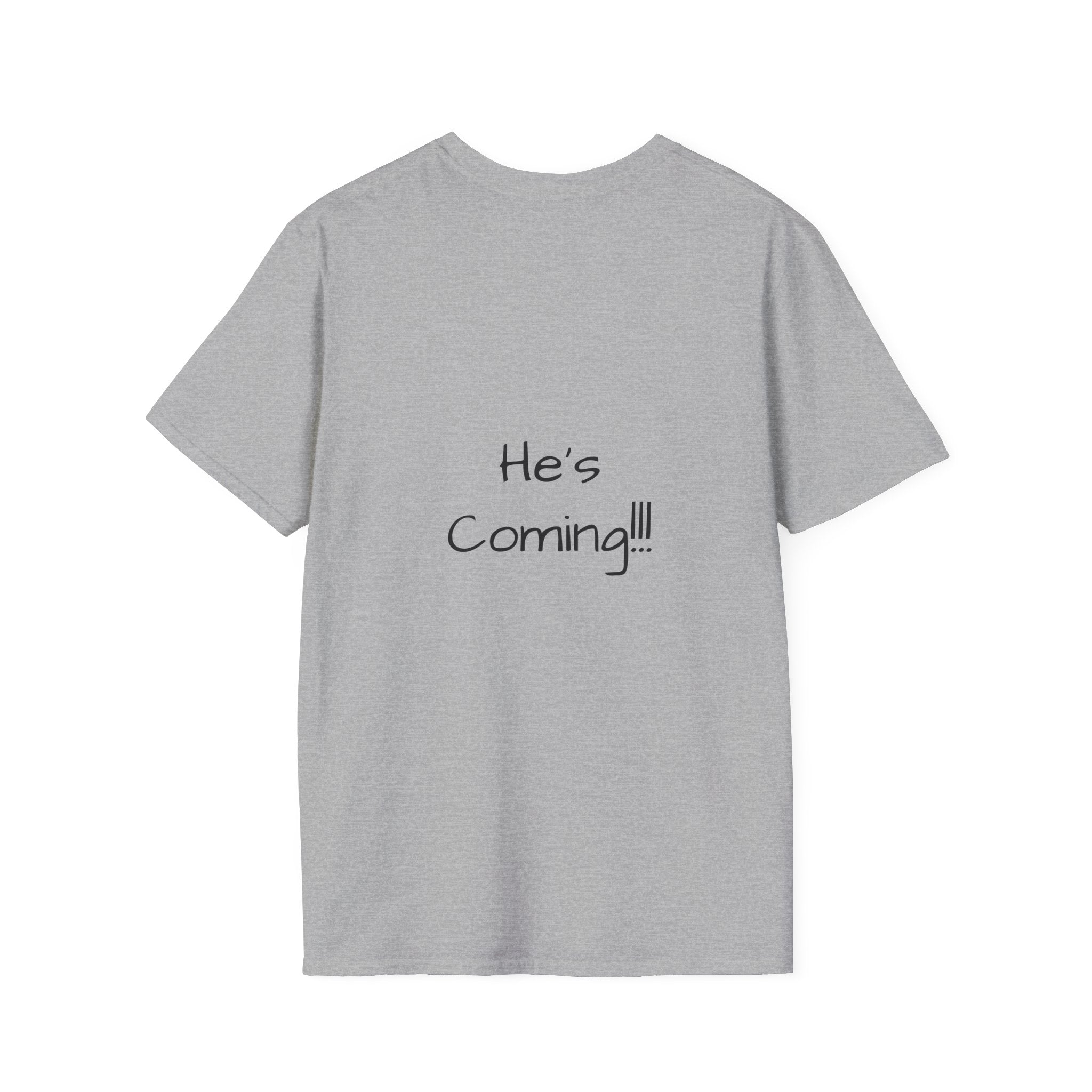 Stay Ready graphic tee in sport grey