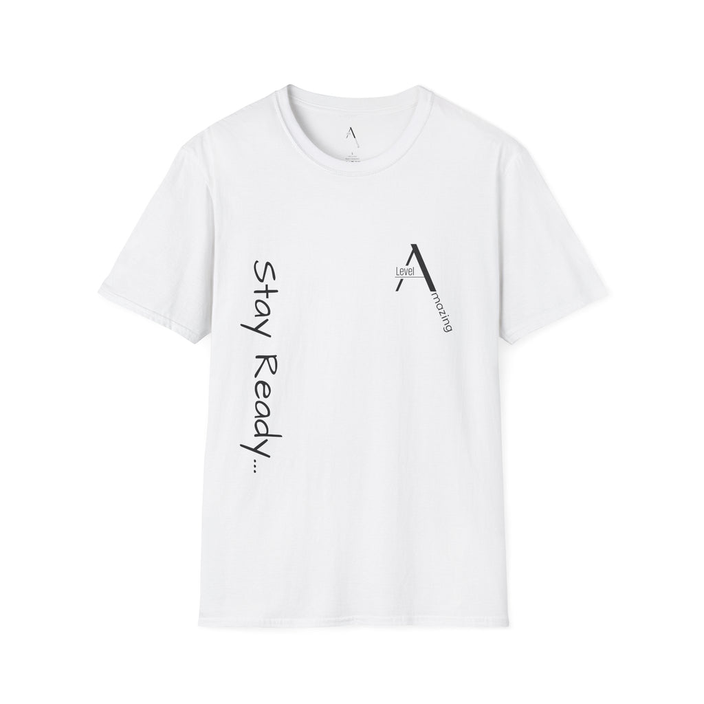 Stay Ready graphic tee in white
