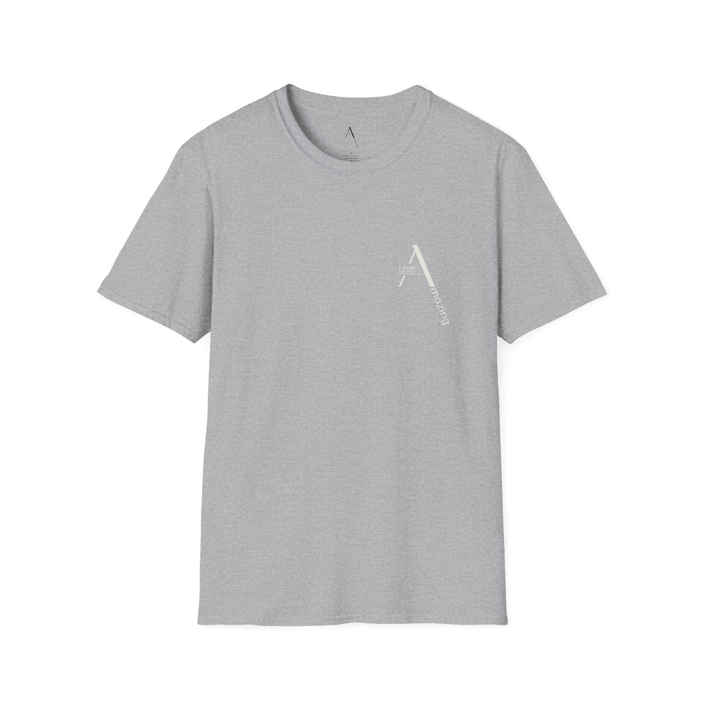 Step Out graphic tee in sport grey