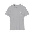 Step Out graphic tee in sport grey
