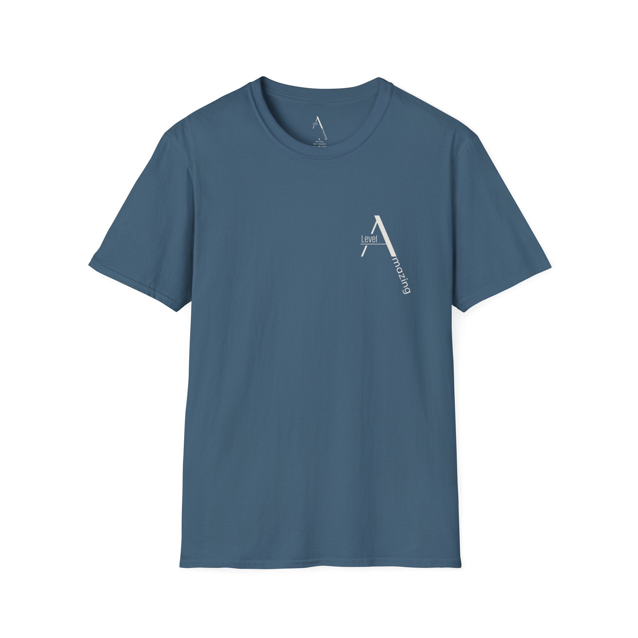 Still Hot graphic tee in indigo blue